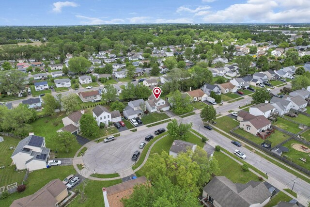840 Gulliver Dr, Columbus, OH 43207 - aerial overview of property's location featuring nearby suburban area