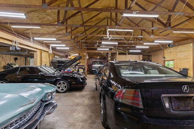 2570 Jewett Rd, Powell, OH 43065 - garage featuring a garage door opener