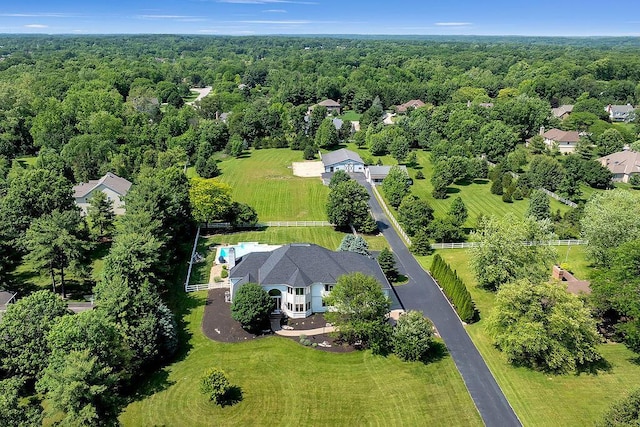2570 Jewett Rd, Powell, OH 43065 - drone / aerial view of a forest