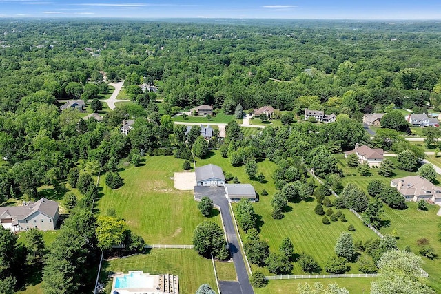 2570 Jewett Rd, Powell, OH 43065 - bird's eye view of a forest