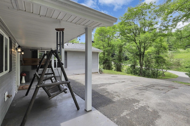 8175 Vore Ridge Rd, Athens, OH 45701 - view of patio / terrace