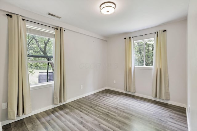 8175 Vore Ridge Rd, Athens, OH 45701 - empty room with wood finished floors and baseboards