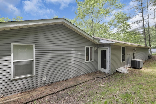 8175 Vore Ridge Rd, Athens, OH 45701 - back of property with central AC