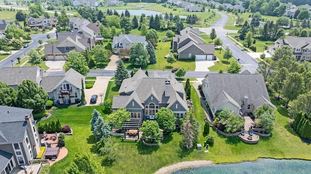 5753 Aster Way, Galena, OH 43021 - aerial view of residential area featuring a nearby body of water