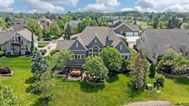 5753 Aster Way, Galena, OH 43021 - aerial perspective of suburban area