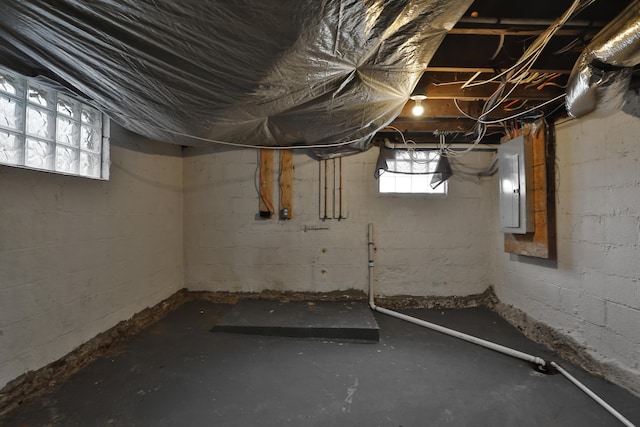 212-214 S Eureka Ave, Columbus, OH 43204 - basement featuring electric panel and plenty of natural light