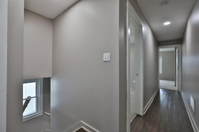 212-214 S Eureka Ave, Columbus, OH 43204 - corridor with baseboards and wood finished floors