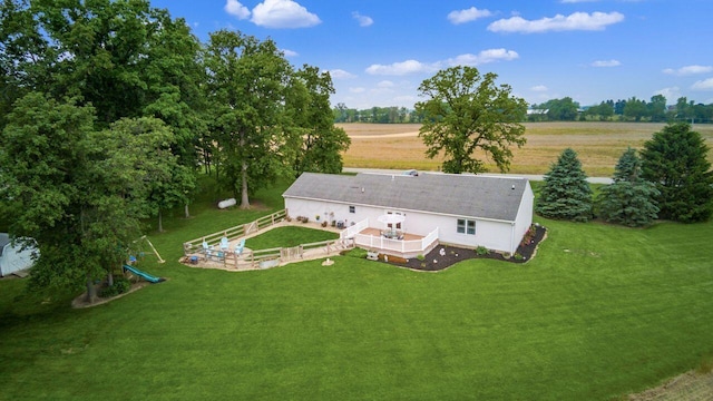 1875 Madden Higgins Rd, London, OH 43140 - aerial view of sparsely populated area