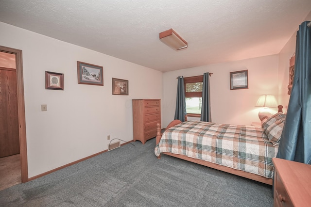 5467 Timpson Rd, Caledonia, OH 43314 - bedroom with carpet, a textured ceiling, and baseboards