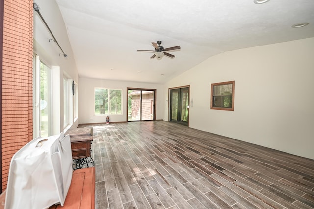 5467 Timpson Rd, Caledonia, OH 43314 - unfurnished sunroom with vaulted ceiling