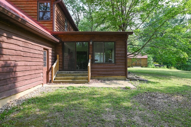 5467 Timpson Rd, Caledonia, OH 43314 - entrance to property featuring a yard