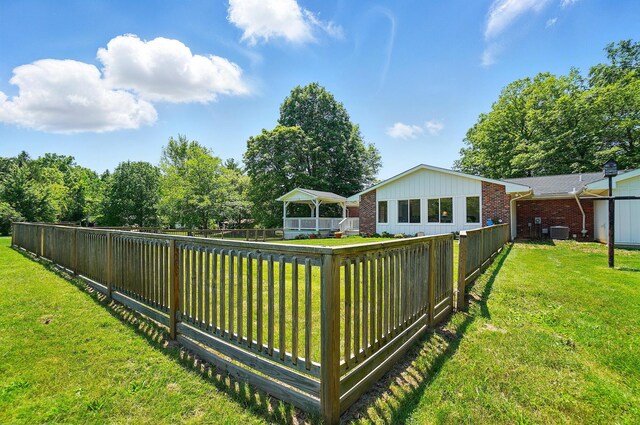 5350 Brook Rd NW, Lancaster, OH 43130 - view of yard featuring central air condition unit