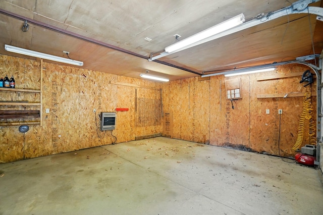 5350 Brook Rd NW, Lancaster, OH 43130 - garage with heating unit and a workshop area