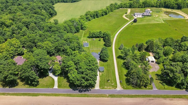5350 Brook Rd NW, Lancaster, OH 43130 - bird's eye view of a large body of water