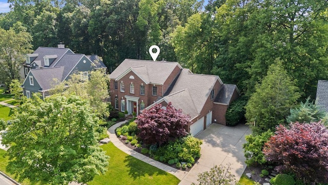 8467 Tartan Fields Dr, Dublin, OH 43017 - view from above of property