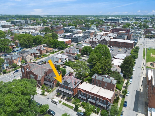 1210-1212 Dennison Ave, Columbus, OH 43201 - aerial view of property and surrounding area