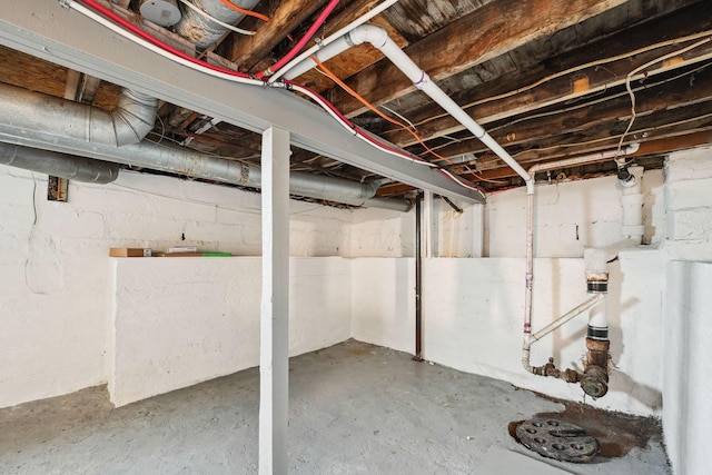 147 Schultz Ave, Columbus, OH 43222 - view of unfinished below grade area