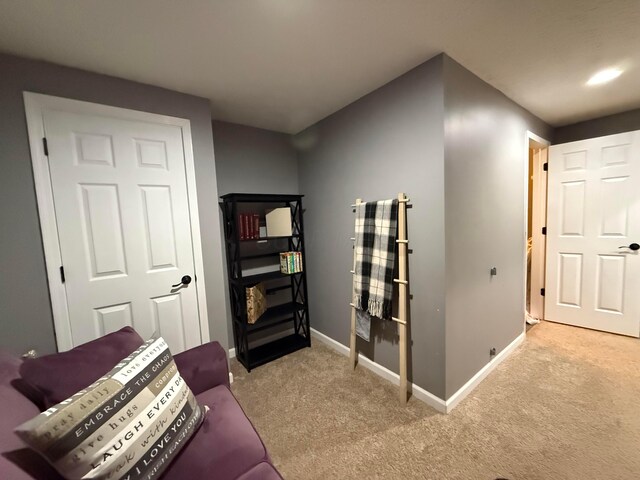 150 Shawnee Dr, Pickerington, OH 43147 - living area with carpet flooring and baseboards