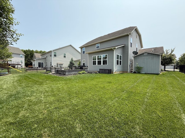 150 Shawnee Dr, Pickerington, OH 43147 - rear view of house with central air condition unit