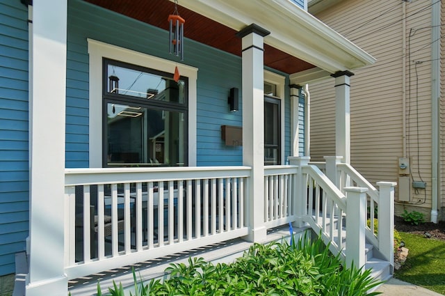 158 Punta Aly, Columbus, OH 43201 - view of home's exterior with covered porch