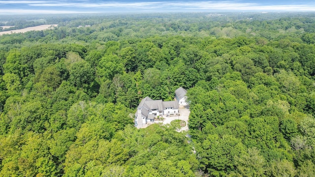 3850 Alward Rd SW, Pataskala, OH 43062 - aerial view of property and surrounding area with a heavily wooded area