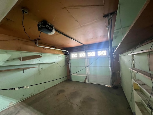5340 Edgeview Rd, Columbus, OH 43207 - garage with a garage door opener