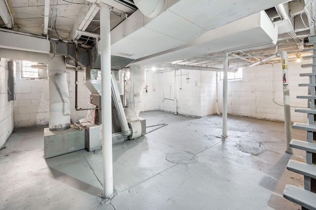 320 Rhoads Ave, Columbus, OH 43205 - basement featuring electric panel