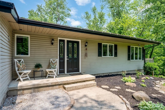 135 State Route 229, Waldo, OH 43356 - view of exterior entry with a porch