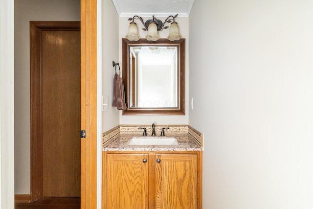 3476 Bayspirit Ct, Reynoldsburg, OH 43068 - bathroom with vanity and crown molding