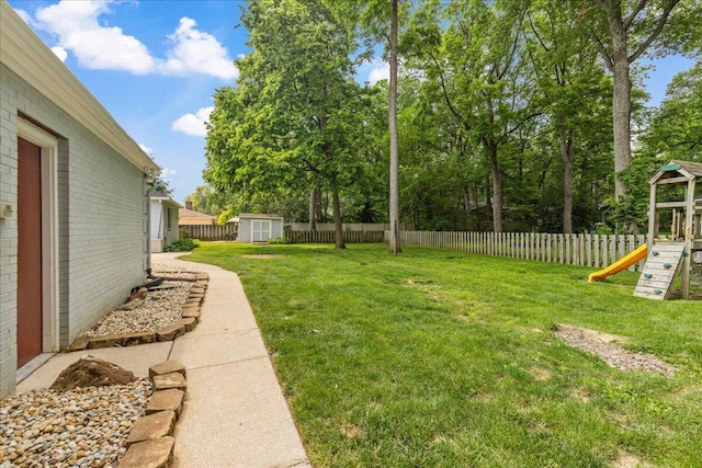 685 Hawthorne Dr, Circleville, OH 43113 - view of yard with a playground