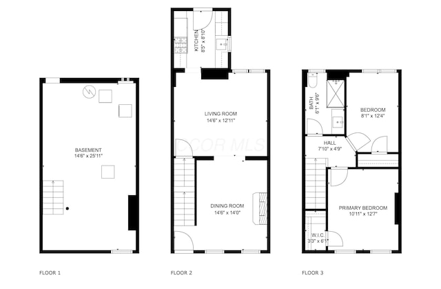 994 Delaware Ave, Columbus, OH 43201 - home floor plan