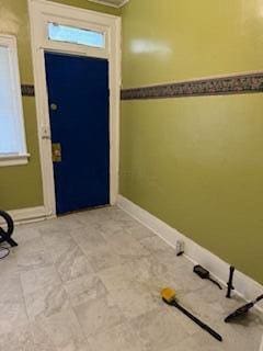 863 E Whittier St, Columbus, OH 43206 - entrance foyer featuring plenty of natural light and baseboards
