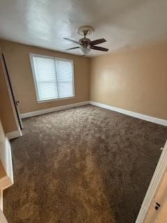 865 E Whittier St, Columbus, OH 43206 - carpeted spare room with ceiling fan and baseboards