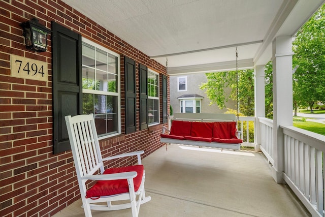 7494 Barrister Dr, Dublin, OH 43016 - view of covered porch