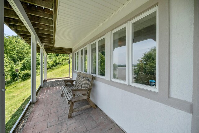 14 Wells Jones Rd, Waverly, OH 45690 - covered porch with a lawn