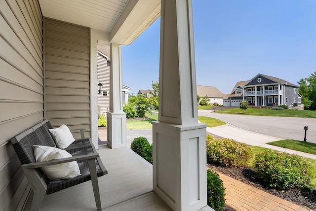 1211 Mcclish Ct, Grove City, OH 43123 - porch with a residential view
