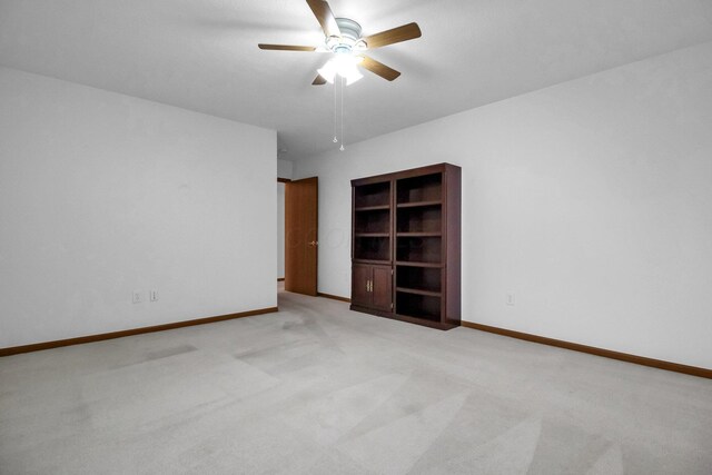 106 Kings Way W, Jefferson, OH 43162 - unfurnished room featuring ceiling fan, carpet flooring, and baseboards