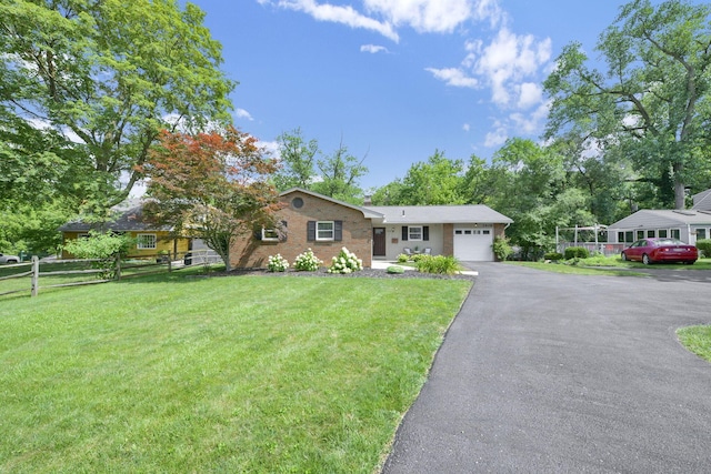 2608 Edgevale Rd, Columbus, OH 43221 - ranch-style home with an attached garage, driveway, and brick siding
