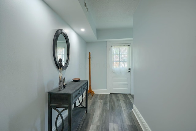 202 Boyleston Ave, Newark, OH 43055 - doorway with wood finished floors and baseboards