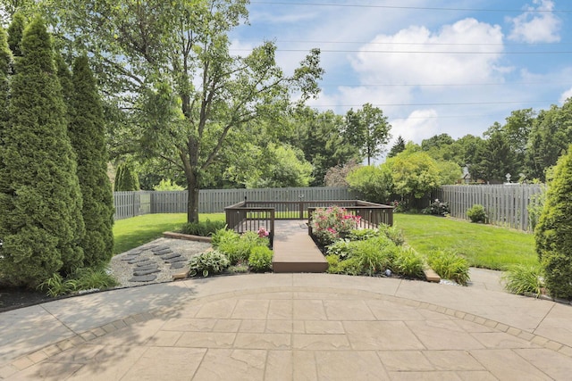 1137 Hoover Lake Ct, Westerville, OH 43081 - view of patio / terrace with a deck