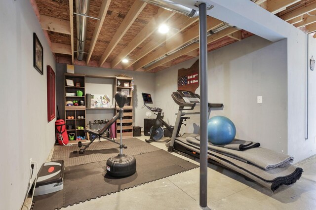 9559 Basil Rd NW, Baltimore, OH 43105 - view of workout room