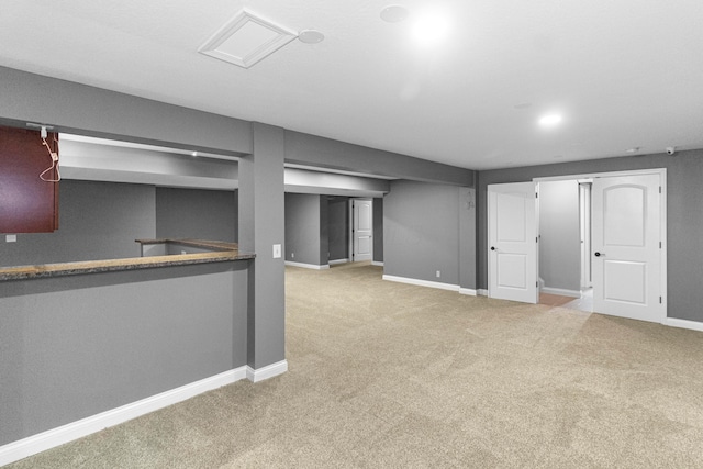 1245 Little Bear Loop, Lewis Center, OH 43035 - basement with carpet and baseboards