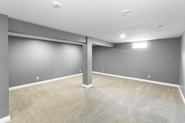 1245 Little Bear Loop, Lewis Center, OH 43035 - basement with carpet flooring and baseboards