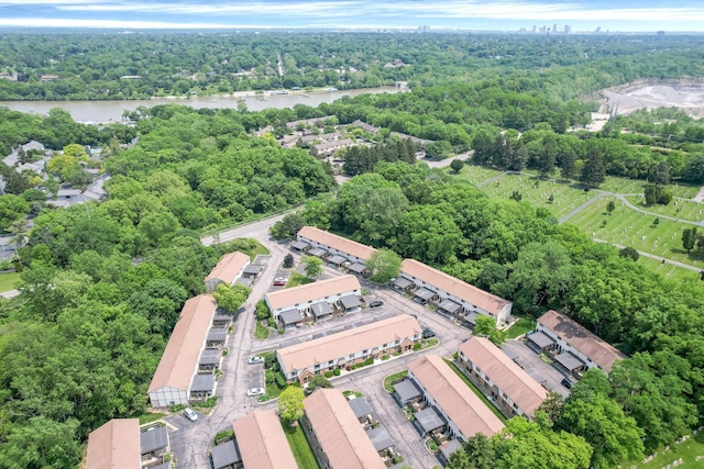 3195 Summerdale Ln, Columbus, OH 43221 - aerial view of property and surrounding area featuring a nearby body of water