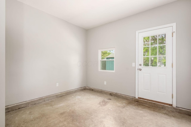 133 Blendon Rd, West Jefferson, OH 43162 - empty room featuring concrete flooring