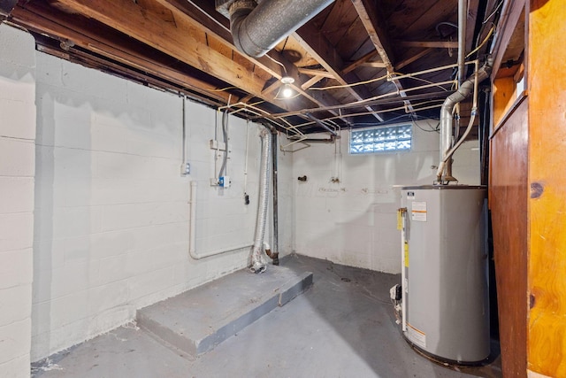926 E 19th Ave, Columbus, OH 43211 - basement featuring water heater