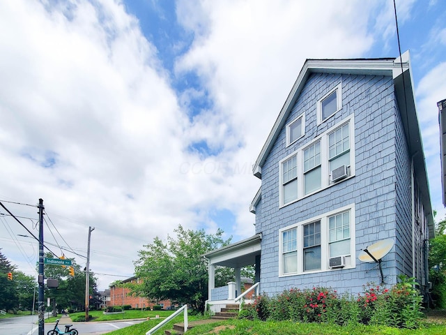 236 E Lane Ave, Columbus, OH 43201 - view of home's exterior with cooling unit