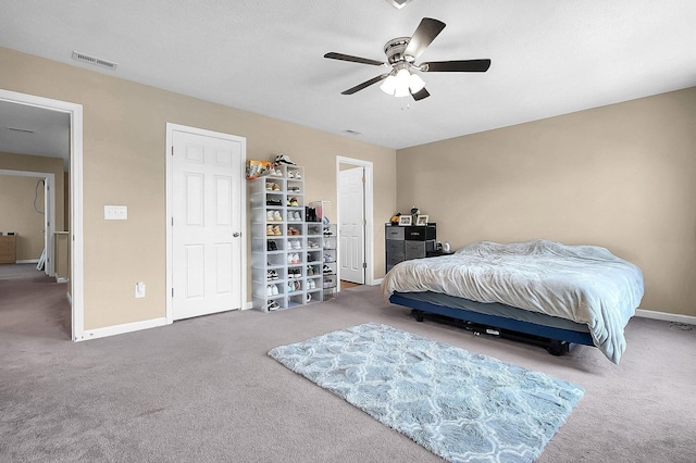 1598 Metcalfe Ave, Obetz, OH 43207 - bedroom with carpet, baseboards, and ceiling fan