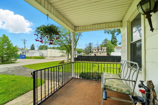 2506 Chester Rd, Columbus, OH 43231 - covered porch with a lawn
