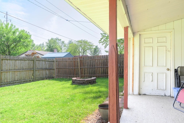126 Holly Ln, Russells Point, OH 43348 - view of fenced backyard